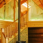 Stairway to loft